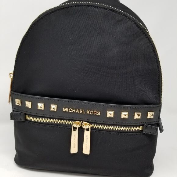 Michael Kors NEW Authentic Black Backpack Medium Size Black Bag - Picture 7 of 14